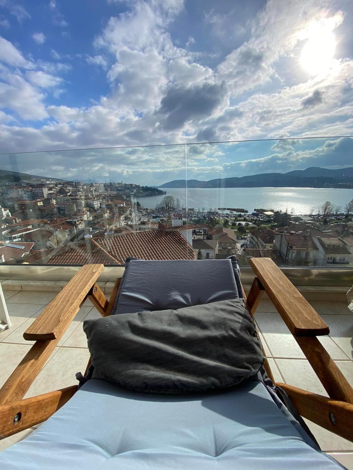 Calm Lake Balcony Kastoria Esterno foto