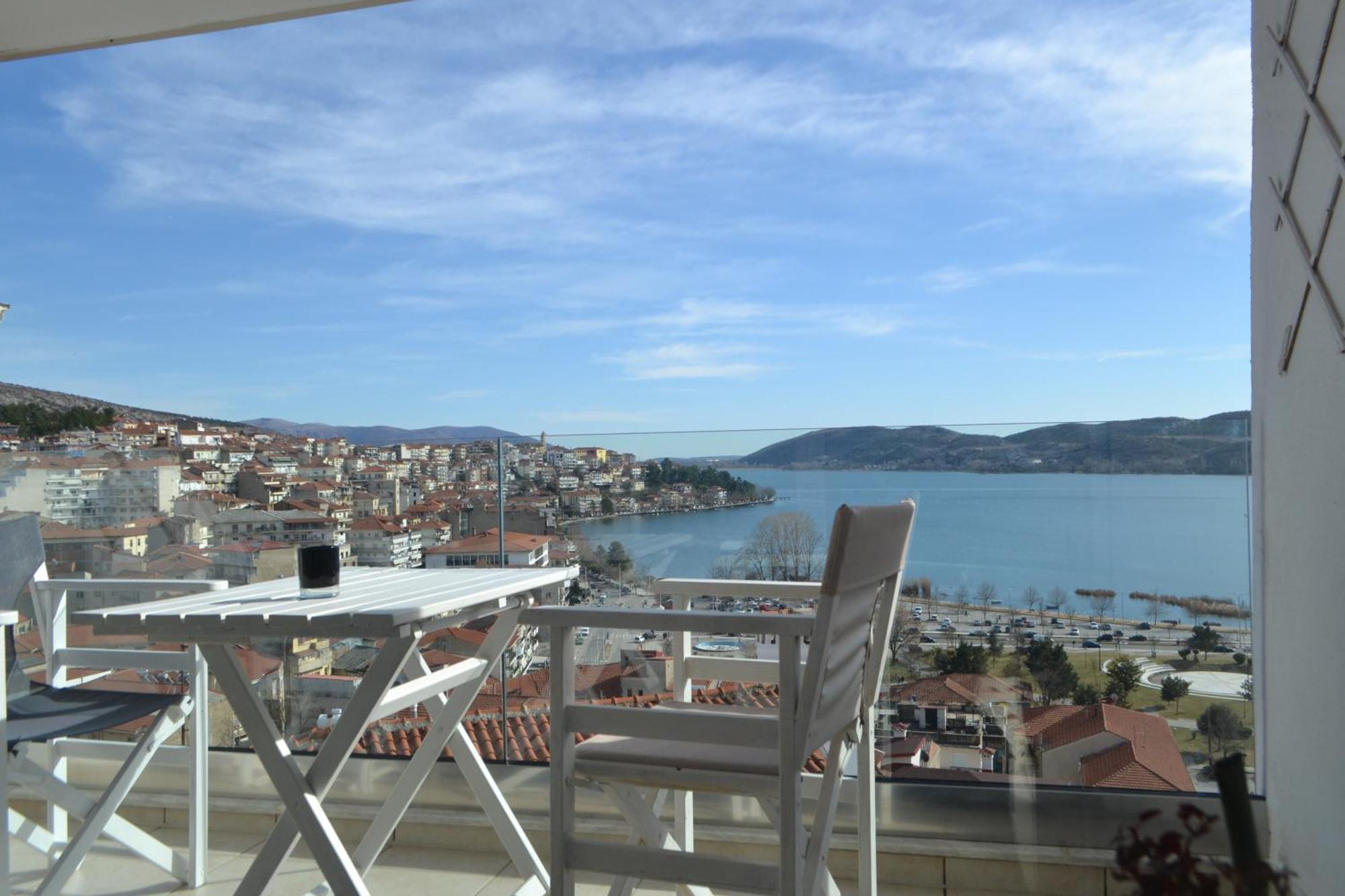 Calm Lake Balcony Kastoria Esterno foto